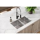 Elkay Polished Satin 30-3/4 x 18-1/2 in. No Hole Stainless Steel Double Bowl Undermount Kitchen Sink 