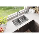 Elkay Polished Satin 30-3/4 x 18-1/2 in. No Hole Stainless Steel Double Bowl Undermount Kitchen Sink 