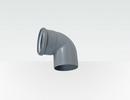 Centrotherm Eco Systems Grey 6 in. Gas Vent Elbow 