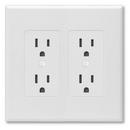 Revive Decorator 5 in. 2-Gang Wall Plate in White