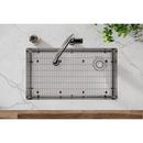 Elkay Polished Stainless Steel 28-1/2 x 15-1/2 in. Bottom Grid 