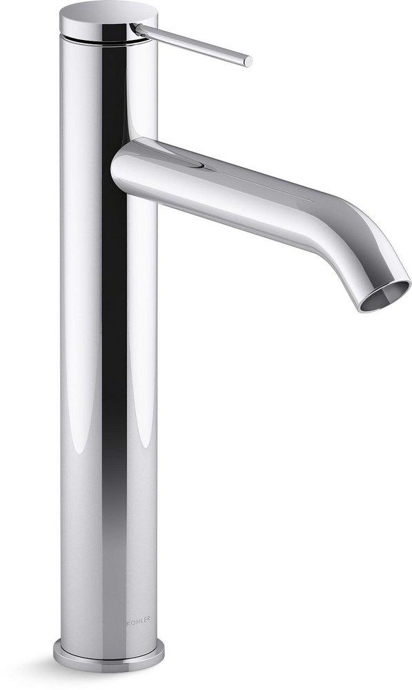KOHLER Polished Chrome COMPONENTS&trade; Single Handle Bathroom Sink Faucet 