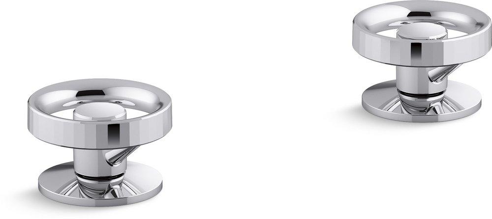 Polished Chrome COMPONENTS&trade; 2H DM BATH FILL HANDLES IND 