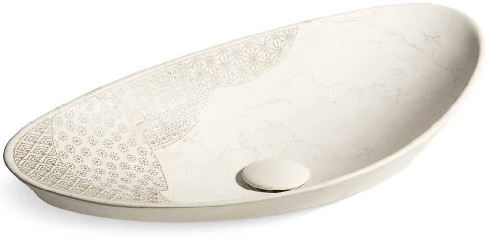 KOHLER Biancone Vessel Mount Bathroom Sink 