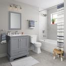 Signature Hardware Grey Rectangular Vanity Mirror in Grey 