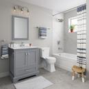 Signature Hardware Grey Rectangular Vanity Mirror in Grey 