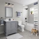 Signature Hardware Grey Rectangular Vanity Mirror in Grey 