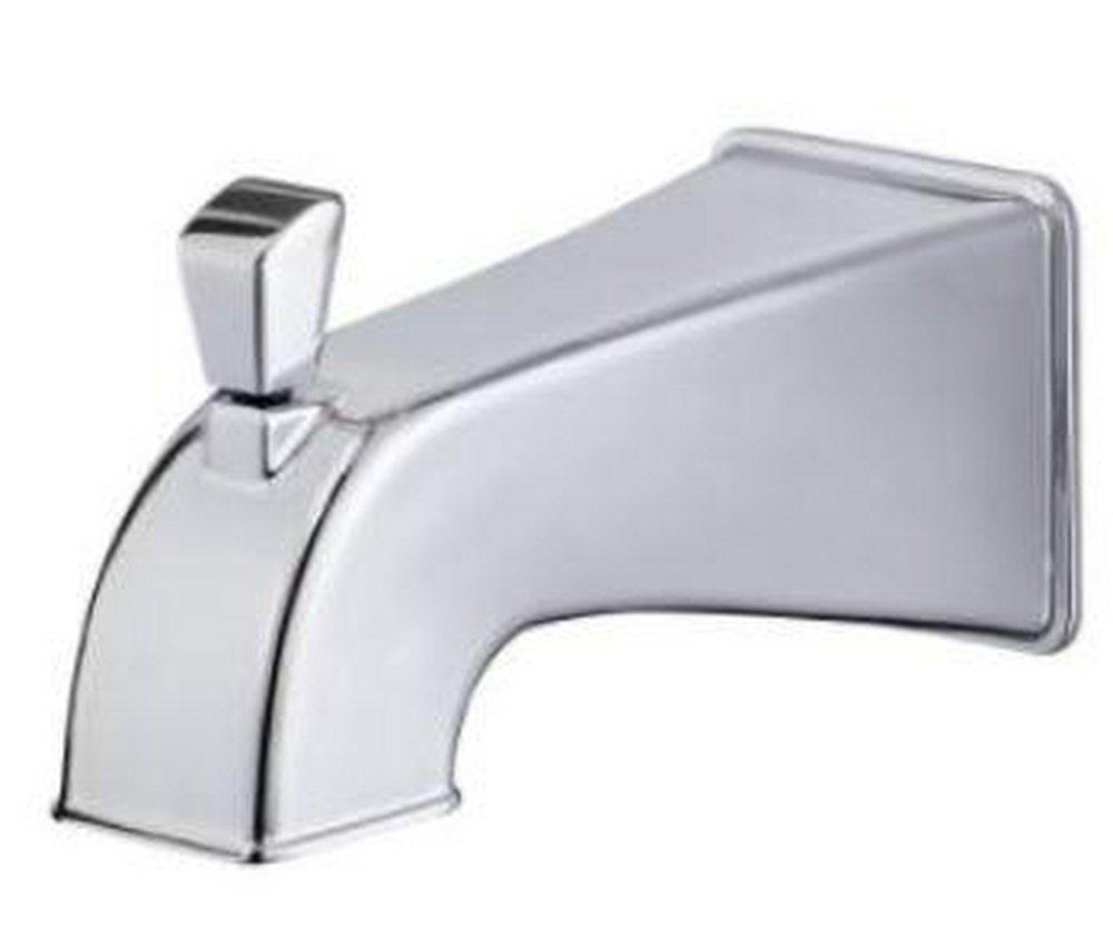 Pfister Polished Chrome 5-13/16 in. Adapter Metal Tub Spout 