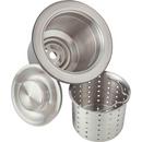 Elkay Brushed Stainless Steel 3-1/2 in. Basket Strainer 