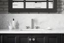 KOHLER Vibrant Brushed Nickel Two Handle Widespread Bathroom Sink Faucet 