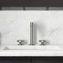 KOHLER Vibrant&trade; Brushed Nickel Two Handle Widespread Bathroom Sink Faucet 