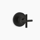 KOHLER Matte Black Single Handle Bathtub & Shower Faucet (Trim Only) 