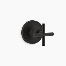 Single Handle Valve Trim in Matte Black