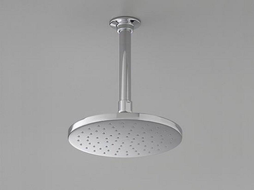 KOHLER Matte Black Single Function Showerhead 