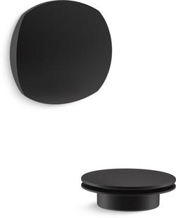 3-1/8 in. Bath Cable Drain Trim in Matte Black