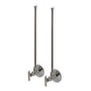 3/8 in. IPS Lavatory Supply Kit with Loose Key in Polished Chrome