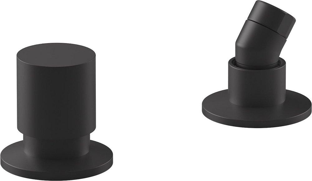 KOHLER Matte Black 1/2 in. NPT Brass Hand Shower Holder 