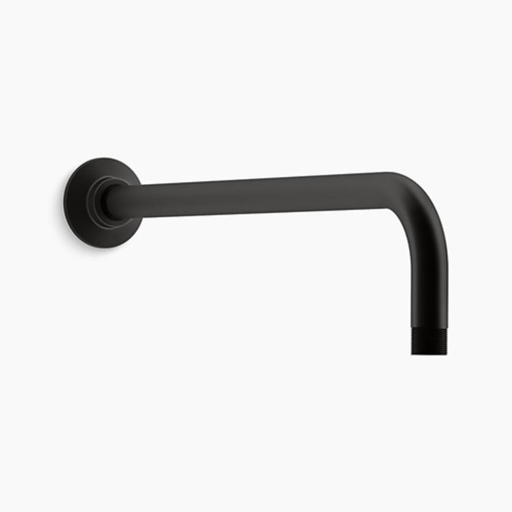 KOHLER Matte Black Right Angle Shower Arm 