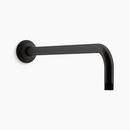 KOHLER Matte Black Right Angle Shower Arm 