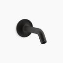 KOHLER Matte Black Shower Arm and Flange 