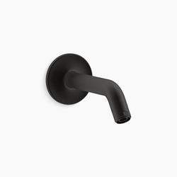 8-3/8 in. Shower Arm and Flange in Matte Black