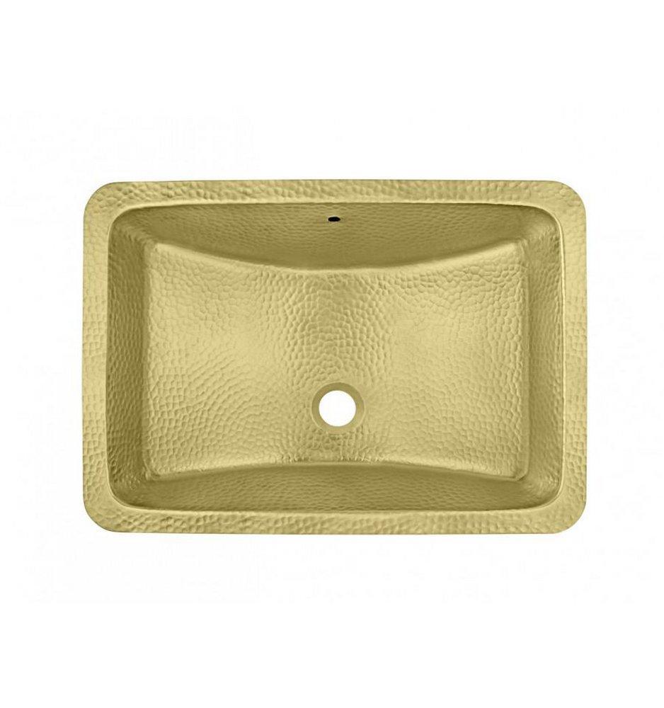 Thompson Brushed Brass Undermount Basin 