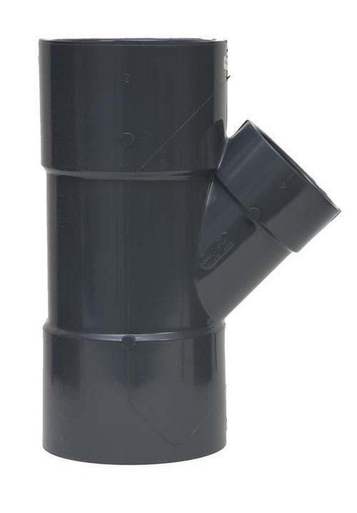 Grey PVC Sch. 80 Wye 