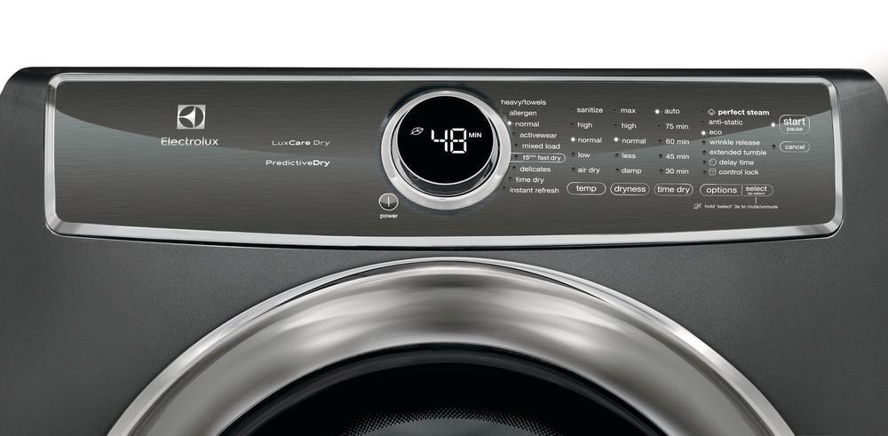 Electrolux Titanium 27 in. 8 cu. ft. Electric Dryer 
