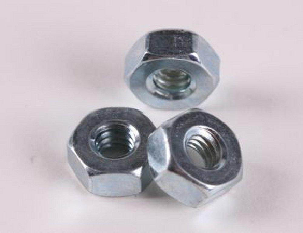 Ebinger Zinc Plated Carbon Steel Hex Nut (Pack of 100) 