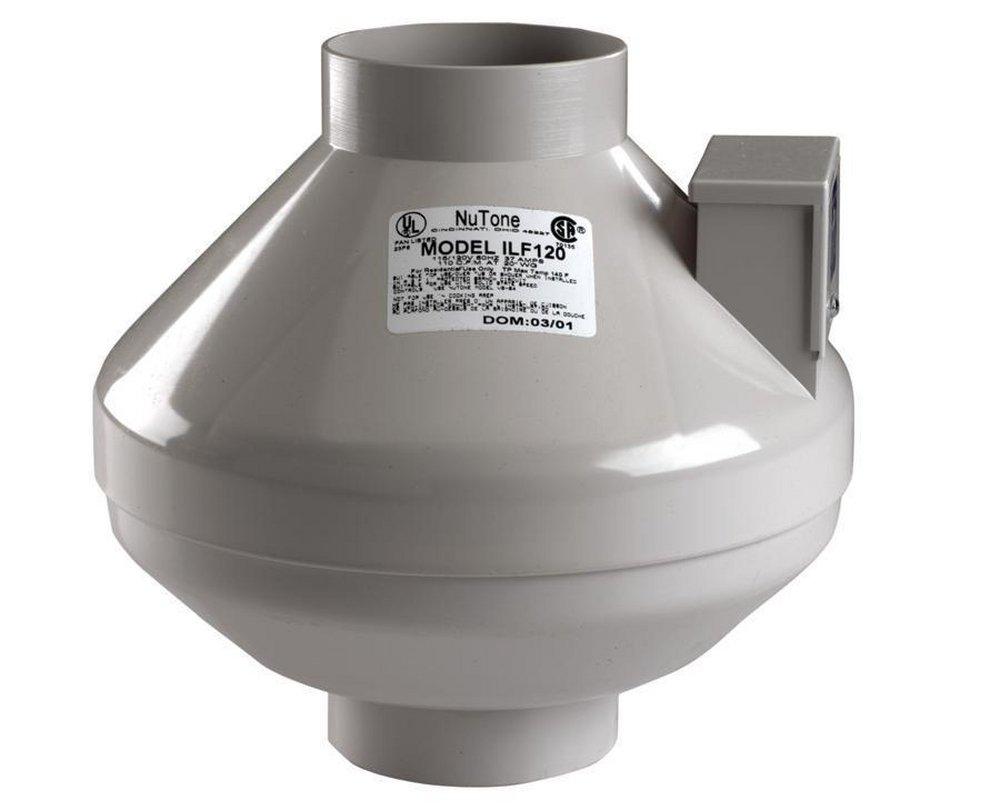 Broan White Bathroom Exhaust Fan in White 