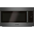 1.8 cu. ft. 1000 W Convertible Over-the-Range Microwave in Black Stainless Steel