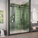 76 x 60 in. Frameless Sliding Shower Door in Oil Rubbed Bronze