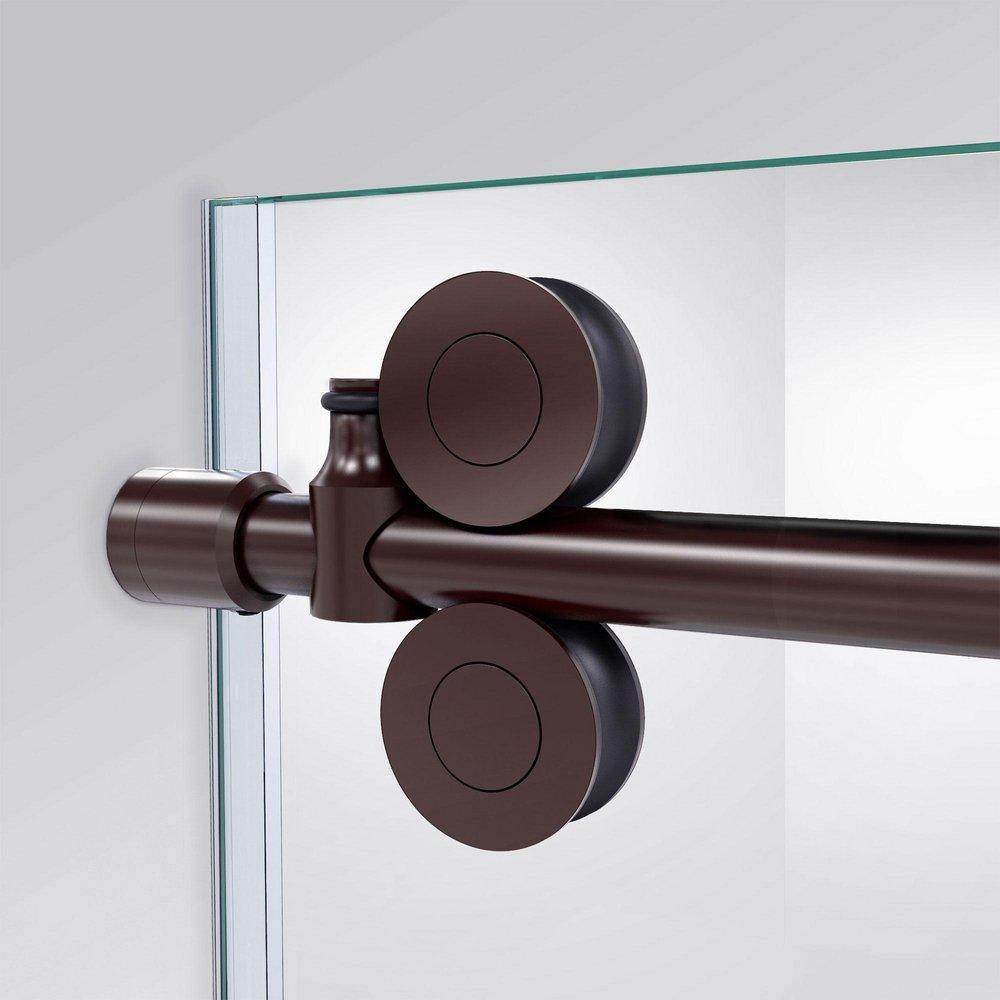 DreamLine Oil Rubbed Bronze ENIGMA-XO 32 1/2X60 3/8 SHEN ORB SS 
