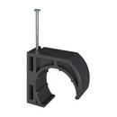 1/2 in. Barbed Plastic Half Pipe Clamp with Preloaded Nail