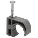 PROFLO&reg; Grey Barbed Polypropylene Half Nail Barb Clamp in Grey 
