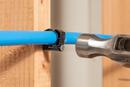 PROFLO&reg; Grey Barbed Polypropylene Full Nail Barb Clamp in Grey 