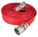 2 in. x 50 ft. Male Quick Connect x Female Quick Connect PVC Discharge Hose in Red