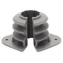 PROFLO&reg; Grey Polyethylene Pipe Clamp 