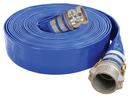 1-1/2 in. x 50 ft. Male Quick Connect x Female Quick Connect PVC Discharge Hose in Blue