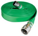2 in. x 50 ft. MNPSH x Female Quick Connect PVC Discharge Hose in Green