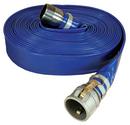 Abbott Rubber Co Inc Blue 50 ft. MNPSH x Female Quick Connect PVC Discharge Hose in Blue 