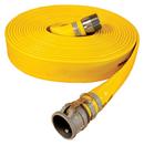 1-1/2 in. x 50 ft. MNPSH x Female Quick Connect Extra Heavy Duty PVC Water Discharge Hose in Yellow