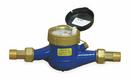 3/4 in. 0.25 - 20 gpm 10 gpc NPT Brass Contacting Water Meter