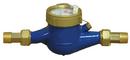 Pulsafeeder 0.25 - 20 gpm 1 gpc NPT Brass Contacting Water Meter 