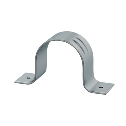 1/2 in. Galvanized Steel 2-Hole Pipe Strap