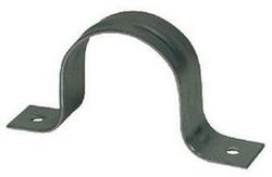 2 in. Galvanized Steel 2-Hole Pipe Strap