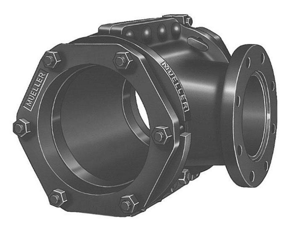 Mueller Company Mechanical Joint Ductile Iron Tapping Sleeve with Duct Tipped End Gasket 