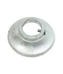 Brecco Galvanized Cast Iron Escutcheon 