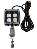 Harwil Precision Products 125V Noryl or Stainless Steel 2-Gang Flow Switch with Connection 