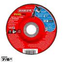 Diablo Tools Red Aluminum Oxide Dual Cut and Grind Disc 